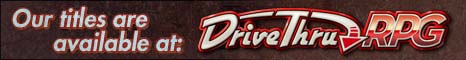 A promo link to our products for sale at the DrivethruRPG.com store